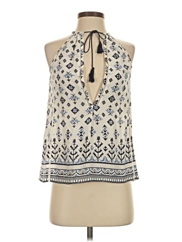 Joie Sleeveless Silk Top (view 1)