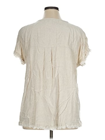Umgee Short Sleeve Blouse (view 2)
