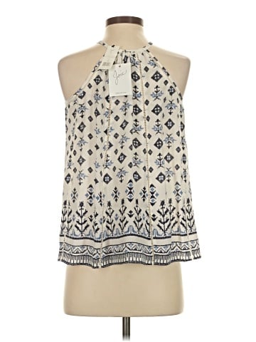 Joie Sleeveless Silk Top (view 2)