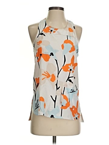 Diane von Furstenberg Sleeveless Silk Top (view 1)