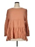 American Eagle Outfitters Orange Long Sleeve Blouse Size XL - photo 1
