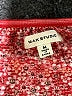 Max Studio Red Short Sleeve Blouse Size M - photo 7