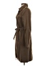 Calvin Klein 100% Polyester Brown Trenchcoat Size S - photo 5