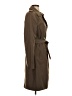 Calvin Klein 100% Polyester Brown Trenchcoat Size S - photo 4