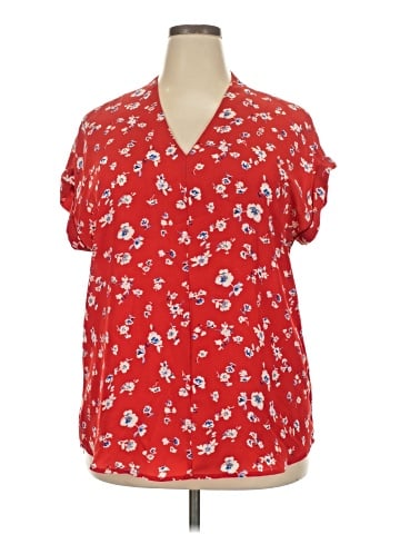 Pleione Short Sleeve Blouse (view 1)