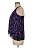 Xhilaration 100% Polyester Blue Sleeveless Blouse Size M - photo 5
