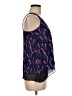 Xhilaration 100% Polyester Blue Sleeveless Blouse Size M - photo 4
