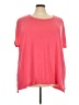 Zelos Pink Short Sleeve Top Size 4X - photo 1