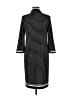 Talbots Houndstooth Black Casual Dress Size M - photo 2