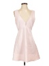 Zara 100% Polyester Solid Pink Cocktail Dress Size M - photo 1