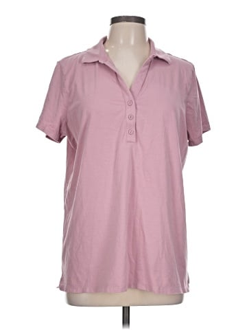J.Jill Short Sleeve Polo (view 1)
