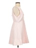 Zara 100% Polyester Solid Pink Cocktail Dress Size M - photo 4