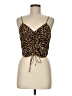 Vero Moda 100% Polyester Brown Sleeveless Top Size M - photo 1