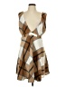 Shein Argyle Brown Casual Dress Size L - photo 1