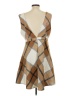 Shein Argyle Brown Casual Dress Size L - photo 2