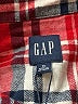 Gap Plaid Red Long Sleeve Button-Down Shirt Size XL - photo 6