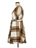 Shein Argyle Brown Casual Dress Size L - photo 5