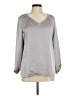 Nine West Gray Long Sleeve Blouse Size M - photo 1
