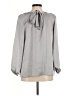 Nine West Gray Long Sleeve Blouse Size M - photo 2