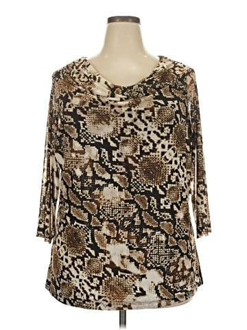 Investments 3/4 Sleeve Top (view 1)