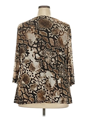 Investments 3/4 Sleeve Top (view 2)