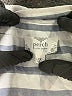 Perch by Blu Pepper Stripes Silver Long Sleeve Button-Down Shirt Size 1X - photo 7