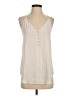 Ann Taylor LOFT Ivory Sleeveless Blouse Size S - photo 1