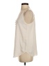 Ann Taylor LOFT Ivory Sleeveless Blouse Size S - photo 5