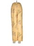 Talbots Print Yellow Casual Pants Size 8 - photo 1