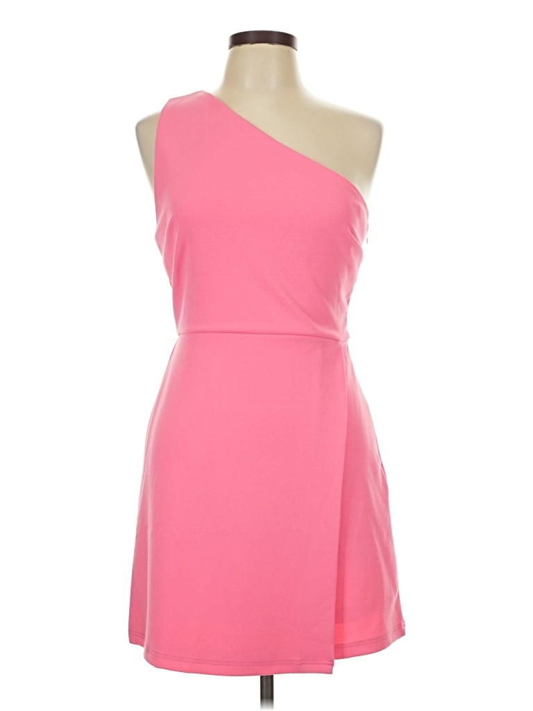 Pre-owned She + Sky Cocktail Dress In Pink