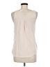 Express Outlet Ivory Sleeveless Blouse Size M - photo 2