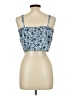 Highway Jeans Blue Sleeveless Blouse Size L - photo 2