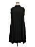 Tiana B. Solid Black Casual Dress Size 20 - photo 1