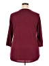 Emory Park Burgundy 3/4 Sleeve Top Size 2X - photo 2