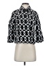 INC International Concepts 100% Cotton Print Black Coat Size S (petite) - photo 1
