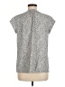 Hilary Radley Gray Short Sleeve Blouse Size M - photo 2