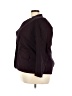 Talbots 100% Cotton Houndstooth Burgundy Blazer Size 18 - photo 5