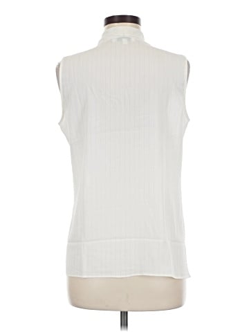 Rose + Olive Sleeveless Blouse (view 2)