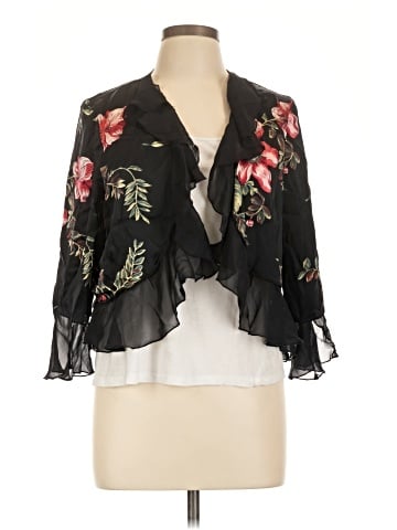 August Silk 3/4 Sleeve Blouse (view 1)