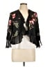 August Silk Black 3/4 Sleeve Blouse Size L - photo 1