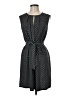 H&M Polka Dots Gray Casual Dress Size M - photo 1