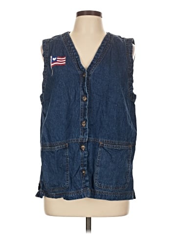 CAbi Denim Vest (view 1)