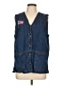 CAbi 100% Cotton Blue Denim Vest Size L - photo 1