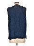 CAbi 100% Cotton Blue Denim Vest Size L - photo 2