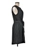 H&M Polka Dots Gray Casual Dress Size M - photo 4