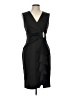 Jessica Howard Solid Black Cocktail Dress Size 10 - photo 1