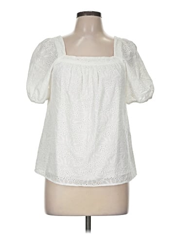 Ann Taylor LOFT Short Sleeve Blouse (view 1)