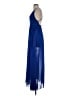 Carapace 100% Polyester Blue Cocktail Dress Size S - photo 5