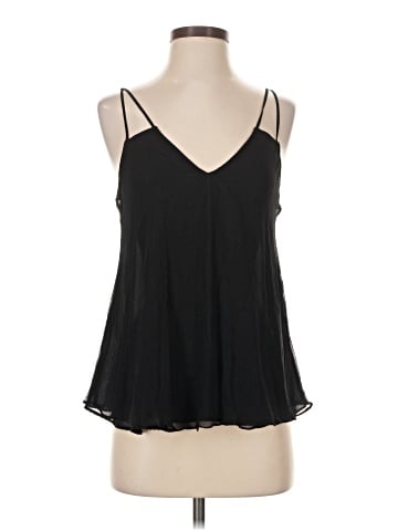 HD in Paris Sleeveless Silk Top (view 1)