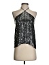 Zara Basic Silver Sleeveless Blouse Size S - photo 1